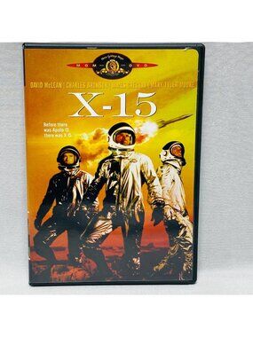 X-15 DVD 1961 Film MGM Release Starring Charles Bronson & Mary Tyler Moore
